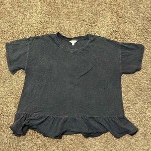 Time and Tru ruffle shirt size XXL